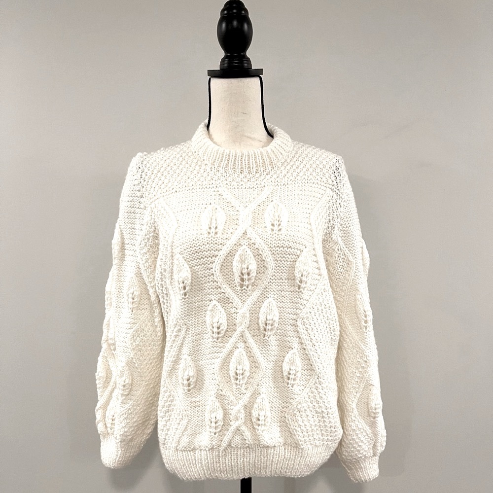 VTG Knit Ivory Sweater